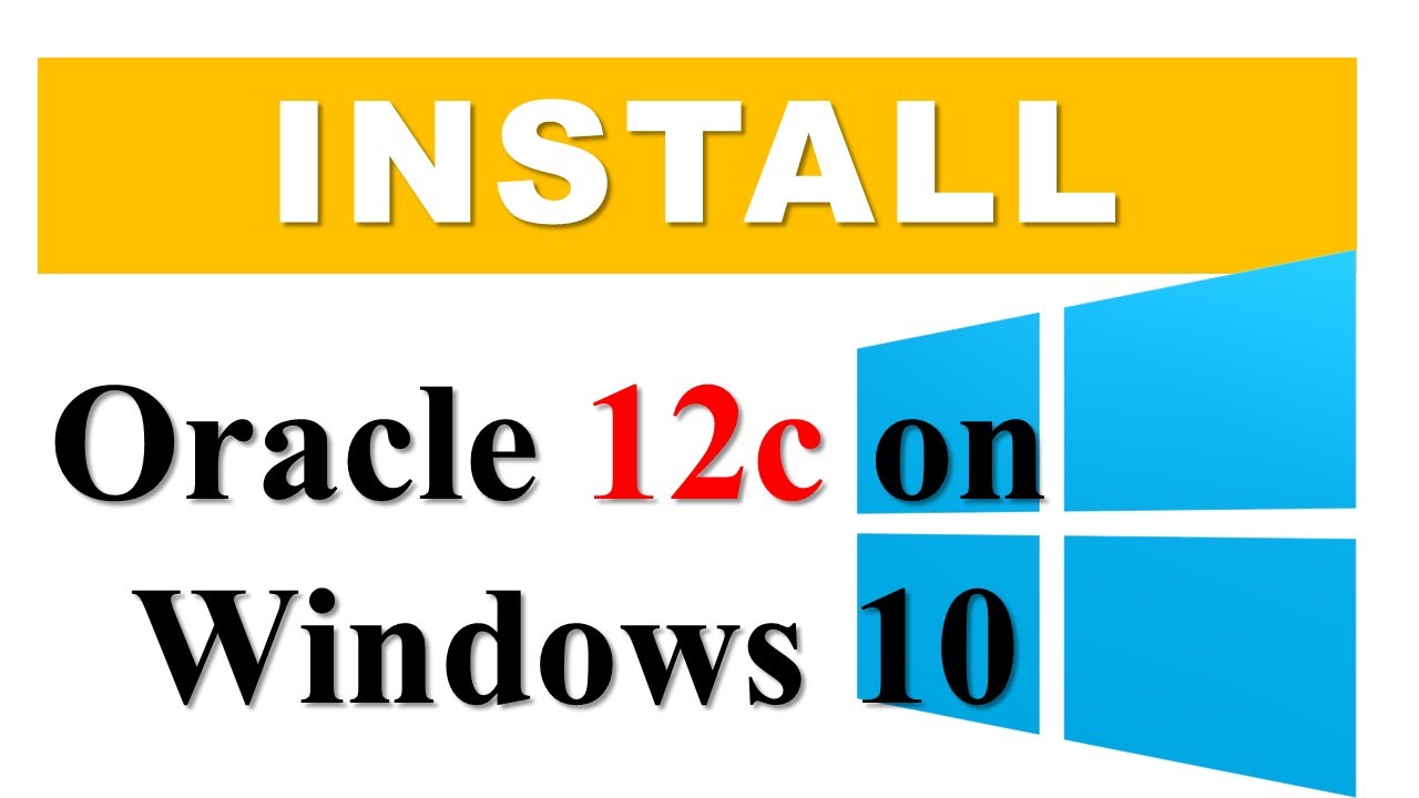 Installing oracle 12c on windows server 2012 r2